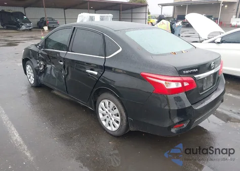 2016 Nissan Sentra S z USA, uszkodzony, nr VIN 3N1AB7AP8GY281406